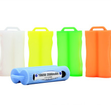 Double 18650 Batteries Silicone Case 2PCS of 18650 Rubber Case Holder